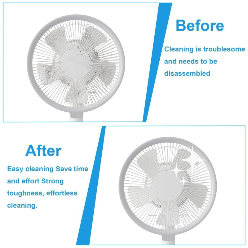 🔥Day Sale 50% OFF🔥 90° Flexible Ceiling & Fan Dust Magnet (2-Pack)