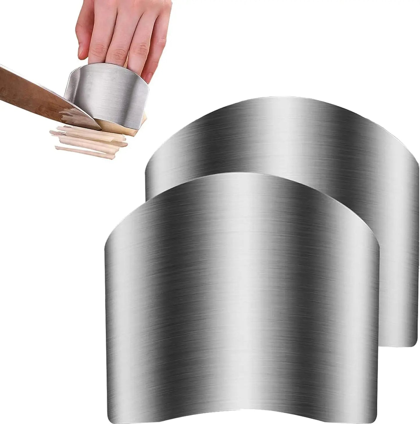 🔥LAST DAY SALE ONLY!! ✨BUY 1 GET 1 FREE!!!🔥Finger Guards for Cutting, Stainless Steel Finger Protector for Cutting Food