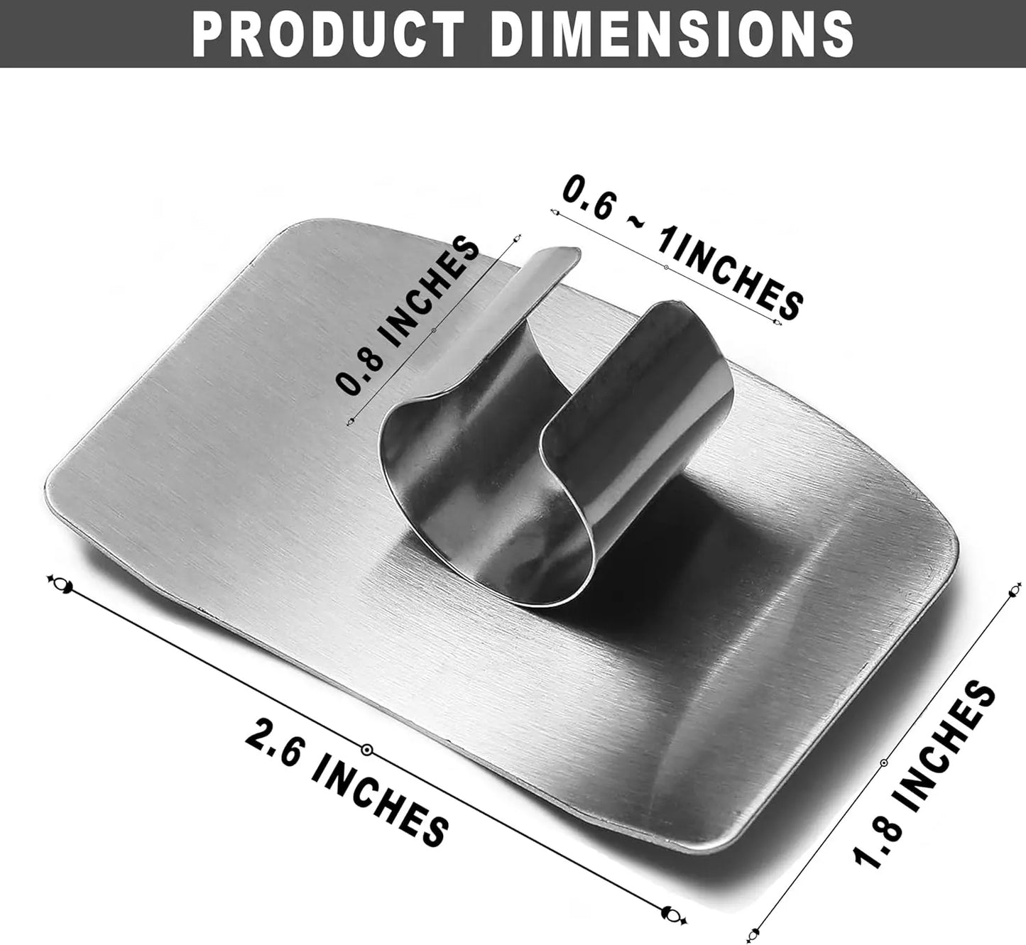 🔥LAST DAY SALE ONLY!! ✨BUY 1 GET 1 FREE!!!🔥Finger Guards for Cutting, Stainless Steel Finger Protector for Cutting Food