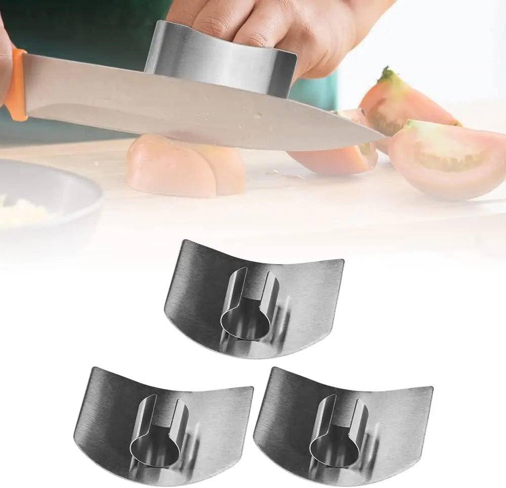 🔥LAST DAY SALE ONLY!! ✨BUY 1 GET 1 FREE!!!🔥Finger Guards for Cutting, Stainless Steel Finger Protector for Cutting Food