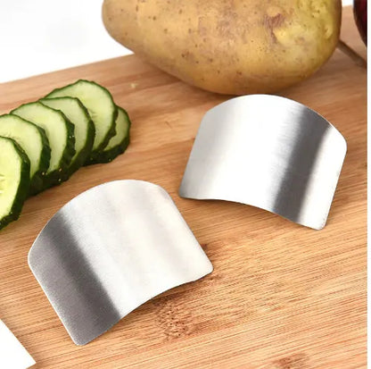🔥LAST DAY SALE ONLY!! ✨BUY 1 GET 1 FREE!!!🔥Finger Guards for Cutting, Stainless Steel Finger Protector for Cutting Food