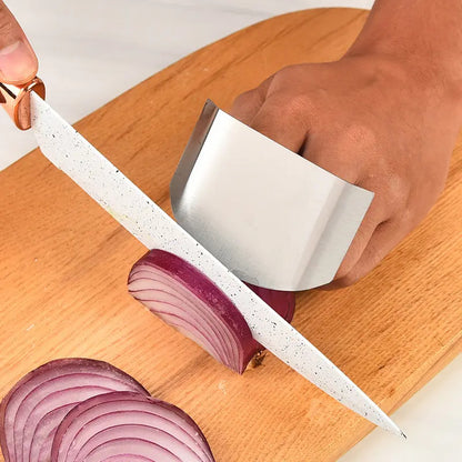 🔥LAST DAY SALE ONLY!! ✨BUY 1 GET 1 FREE!!!🔥Finger Guards for Cutting, Stainless Steel Finger Protector for Cutting Food