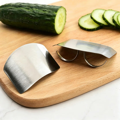 🔥LAST DAY SALE ONLY!! ✨BUY 1 GET 1 FREE!!!🔥Finger Guards for Cutting, Stainless Steel Finger Protector for Cutting Food