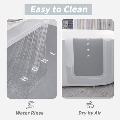 3-Piece Quick-Drying Absorbent Bathroom Mat Set with Non-Slip Rubber Backing