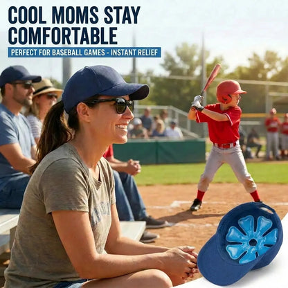 ❄️Reusable Cooling Gel Ice Packs❄️Cold Therapy Inserts For Hard Hats & Sun Hats