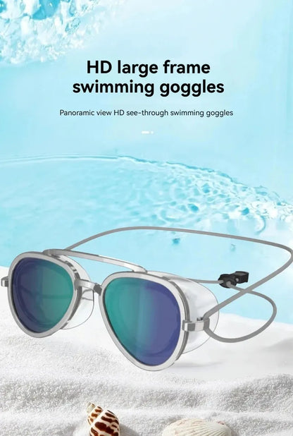 🏆2026 HOT SALE⚡ 50K+ SOLD! 🏆Sunny G Anti Fog Swimming Goggles - Stealth Sleek Full-View Athletic Eyewear