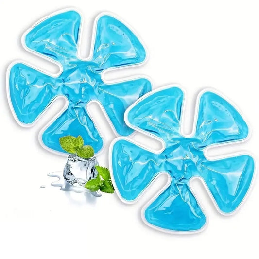 ❄️Reusable Cooling Gel Ice Packs❄️Cold Therapy Inserts For Hard Hats & Sun Hats